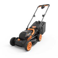 Worx Wg779 40V Power Share 4.0Ah 14 inch Cordless Lawn Mower (Battery and Charger Included), Black