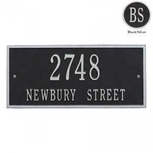Whitehall Hartford Wall One Line Address Plaque - Image 2
