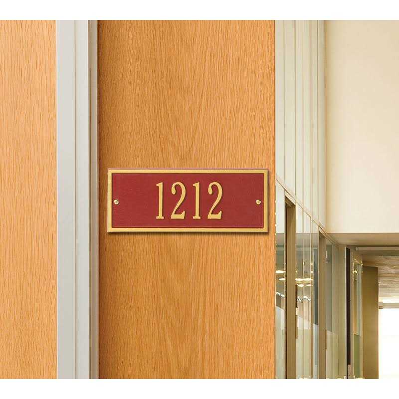 Whitehall Hartford Wall One Line Address Plaque - Image 3