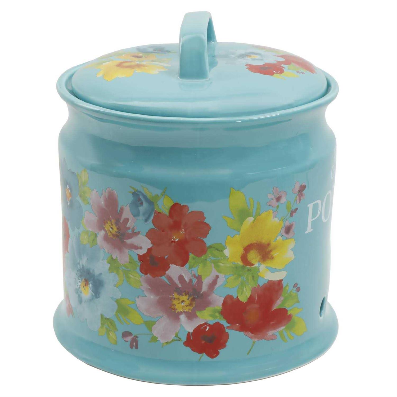 The Pioneer Woman Breezy Blossoms 9.5-inch Potato Keeper - Image 5