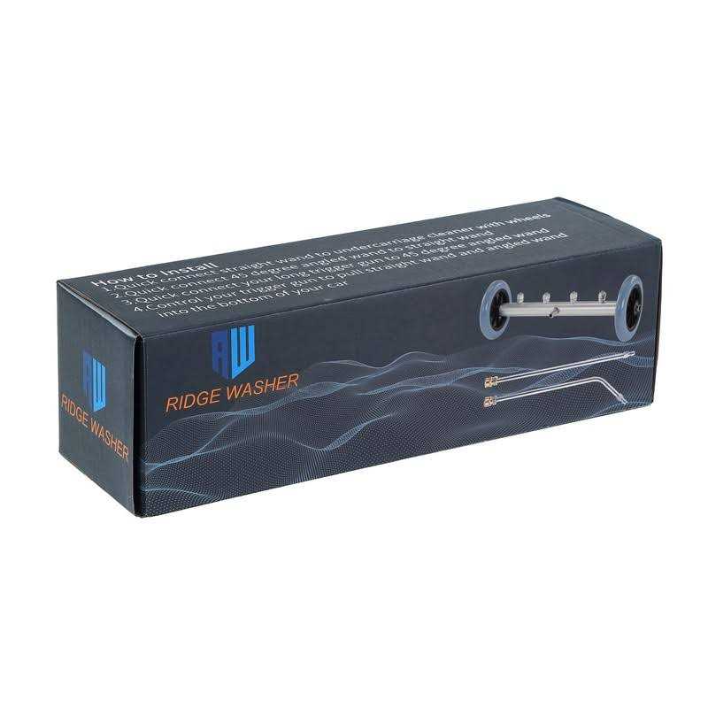 Ridge Washer Pressure Washer Undercarriage Cleaner 16 Inch Undercarriage Washer - Image 3