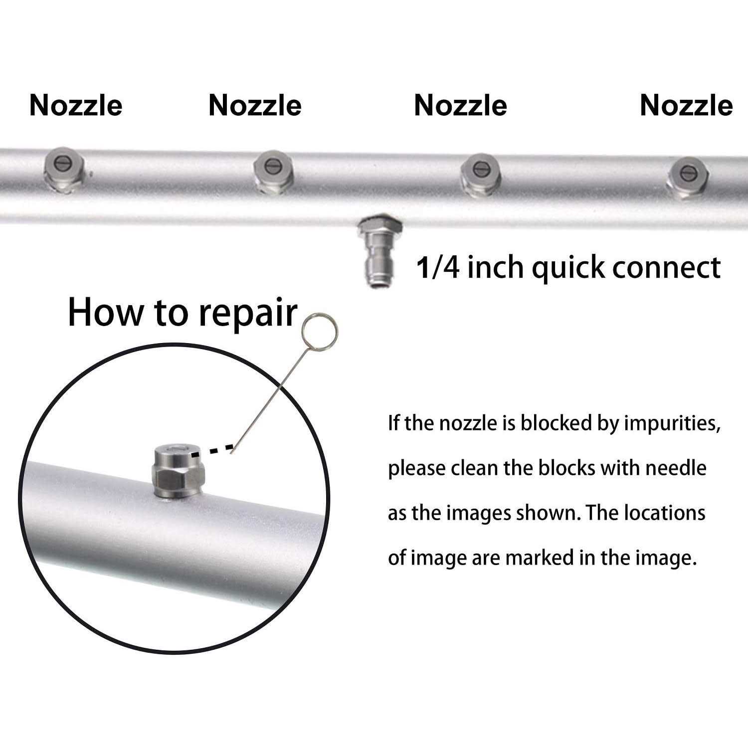 Ridge Washer Pressure Washer Undercarriage Cleaner 16 Inch Undercarriage Washer - Image 4