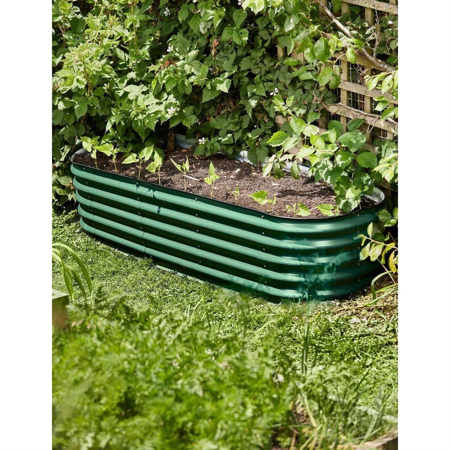 Vego Garden 17 Tall 9 In 1 Modular Metal Raised Garden Bed Kit - Image 4