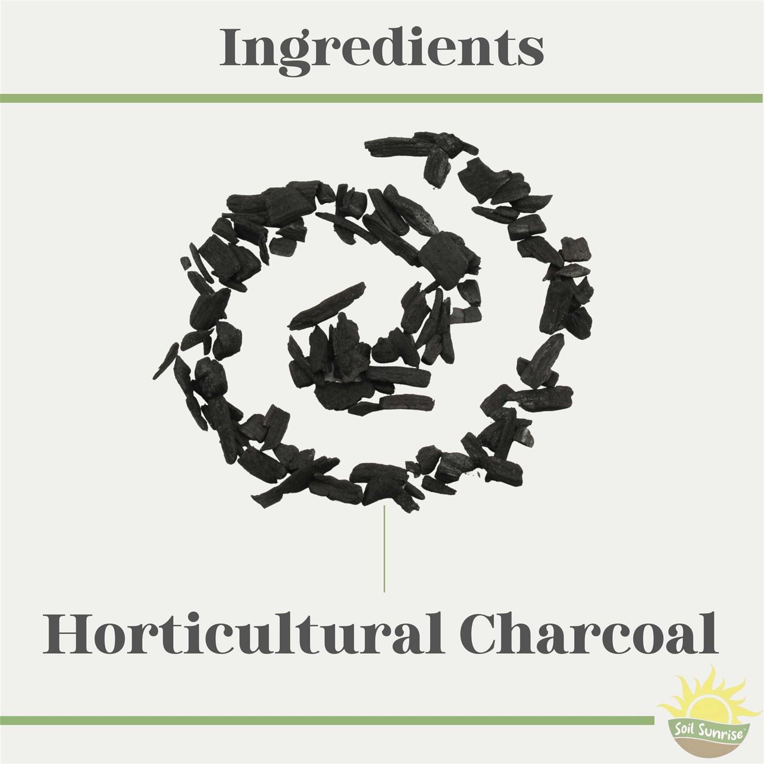 Soil Sunrise Horticultural charcoal for Indoor Plants, Hardwood Soil Amendment for Orchids, Terrariums, and gardening - Image 4