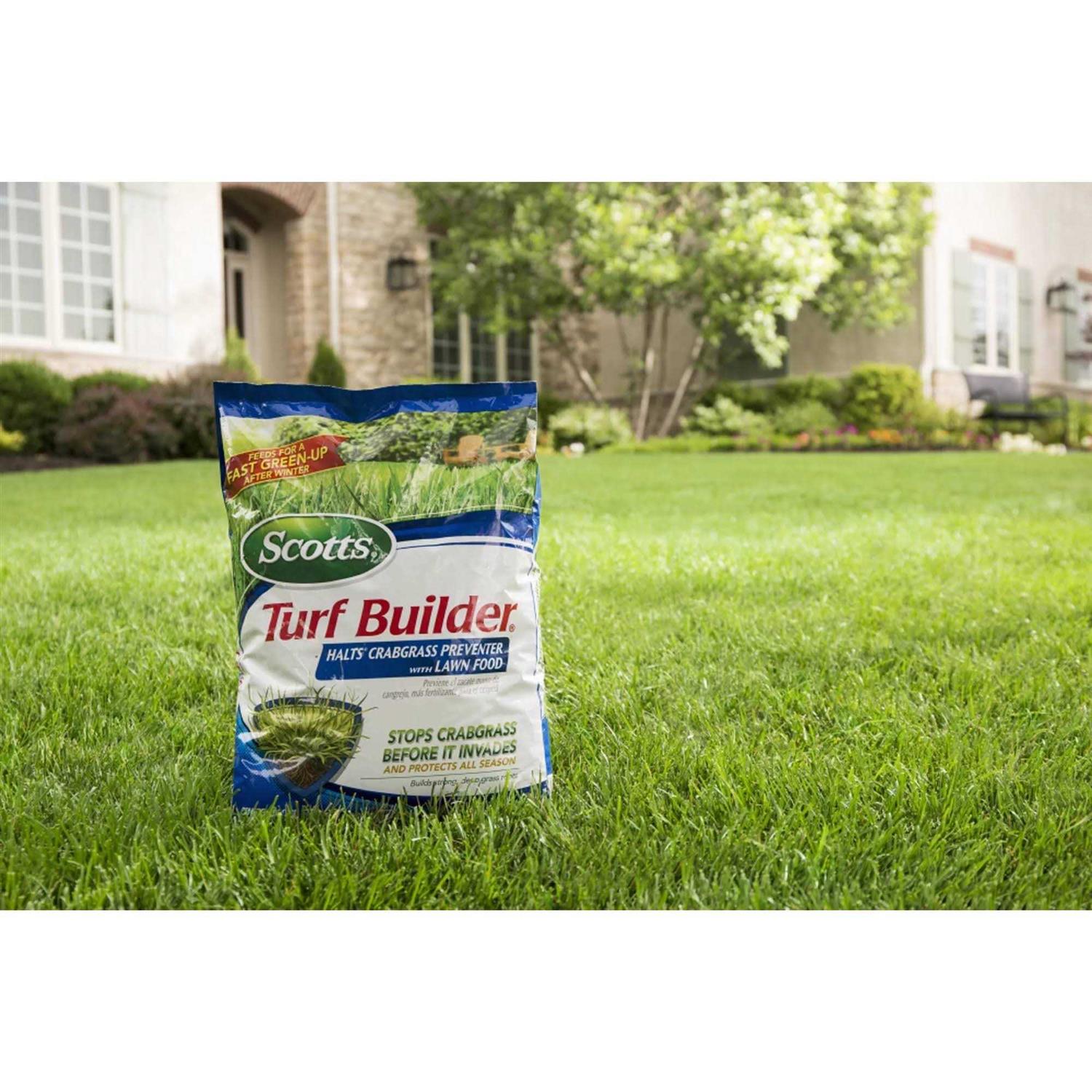 Scotts Turf Builder Halts Crabgrass Preventer with Lawn Food - Image 2
