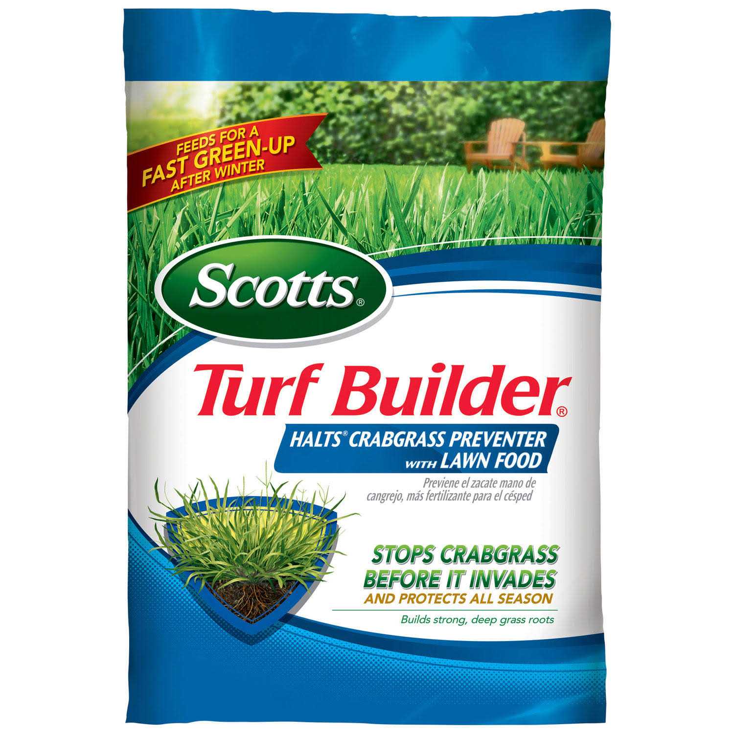 Scotts Turf Builder Halts Crabgrass Preventer with Lawn Food - Image 3