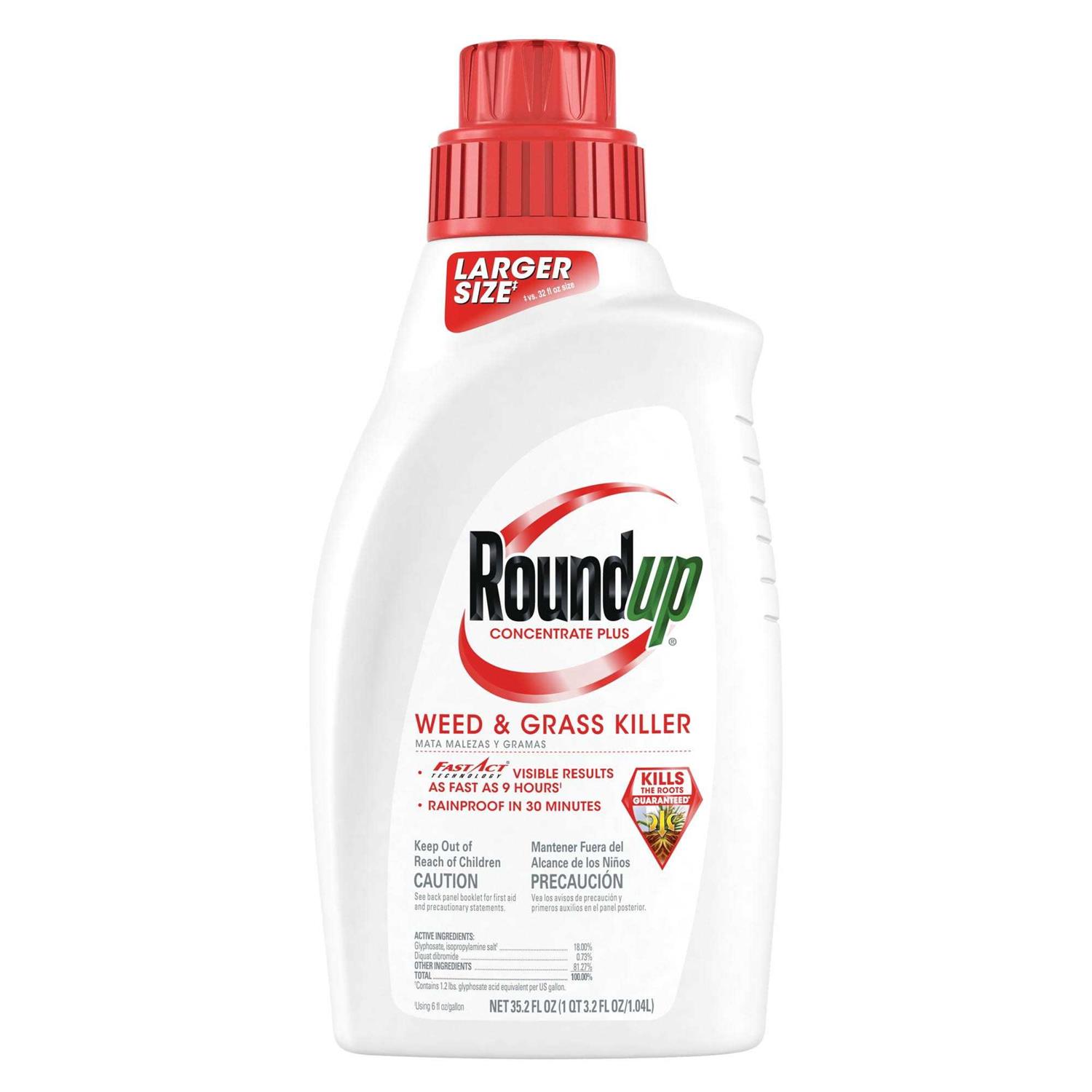 Roundup Concentrate Plus 35.2-oz Concentrated Weed and Grass Killer
