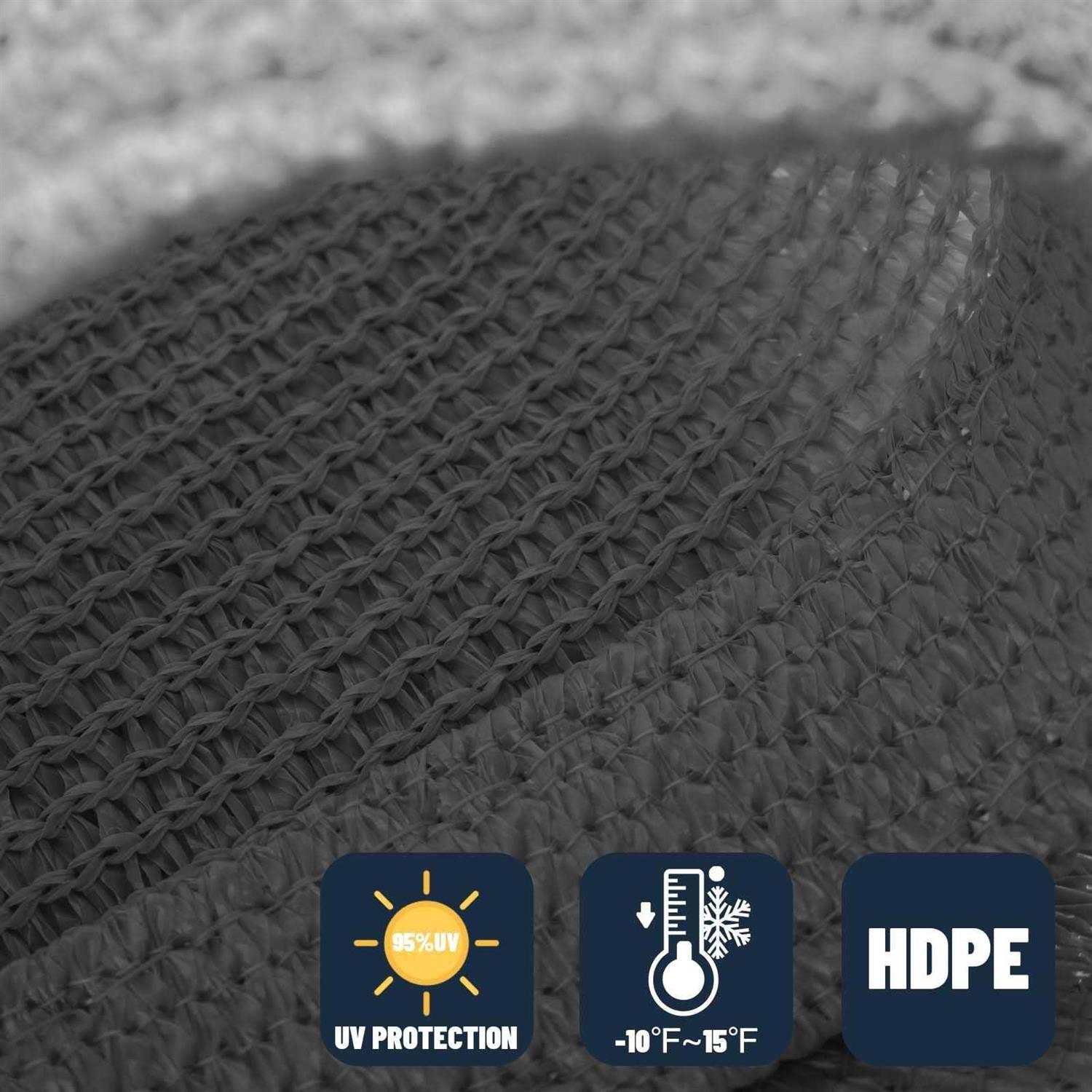 Sunny Guard Sun Shade Sail Rectangle Uv Block Sunshade For Backyard Yard Deck Patio Garden Outdoor Activities And - Image 3