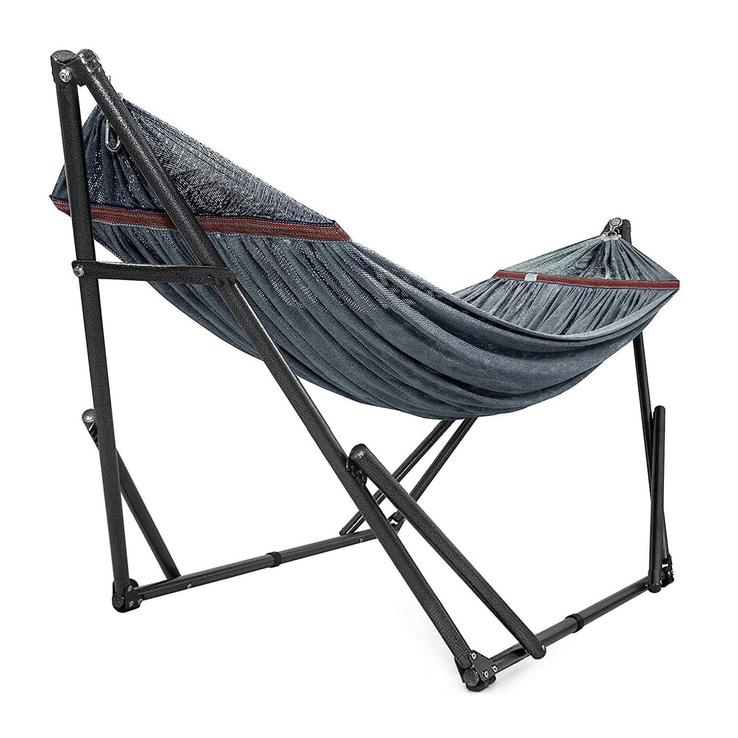 Tranquillo Universal Double Hammock with Adjustable Stand Bag - Image 4