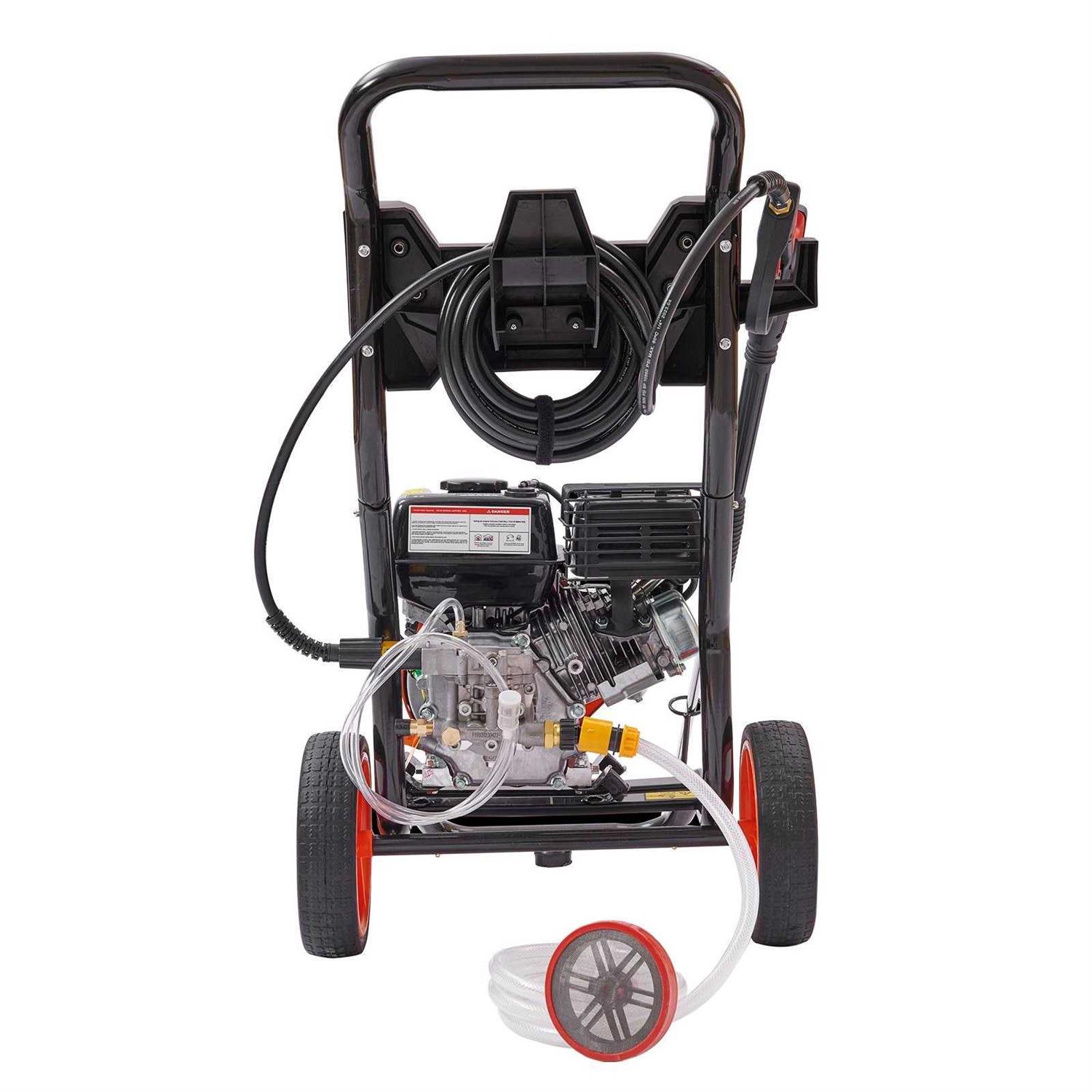 VEVOR Gas Pressure Washer, 3400 Psi 2.6 Gpm, Gas Powered Pressure Washer with Aluminum Pump, Spray Gun and Extension Wand - Image 2