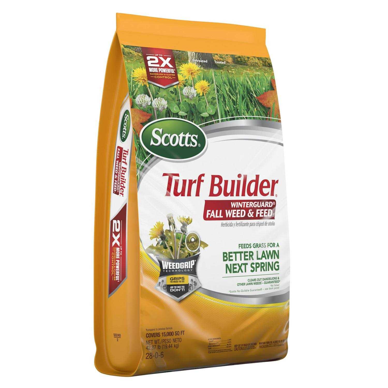 Scotts Turf Builder WinterGuard Fall Weed Feed - Image 3