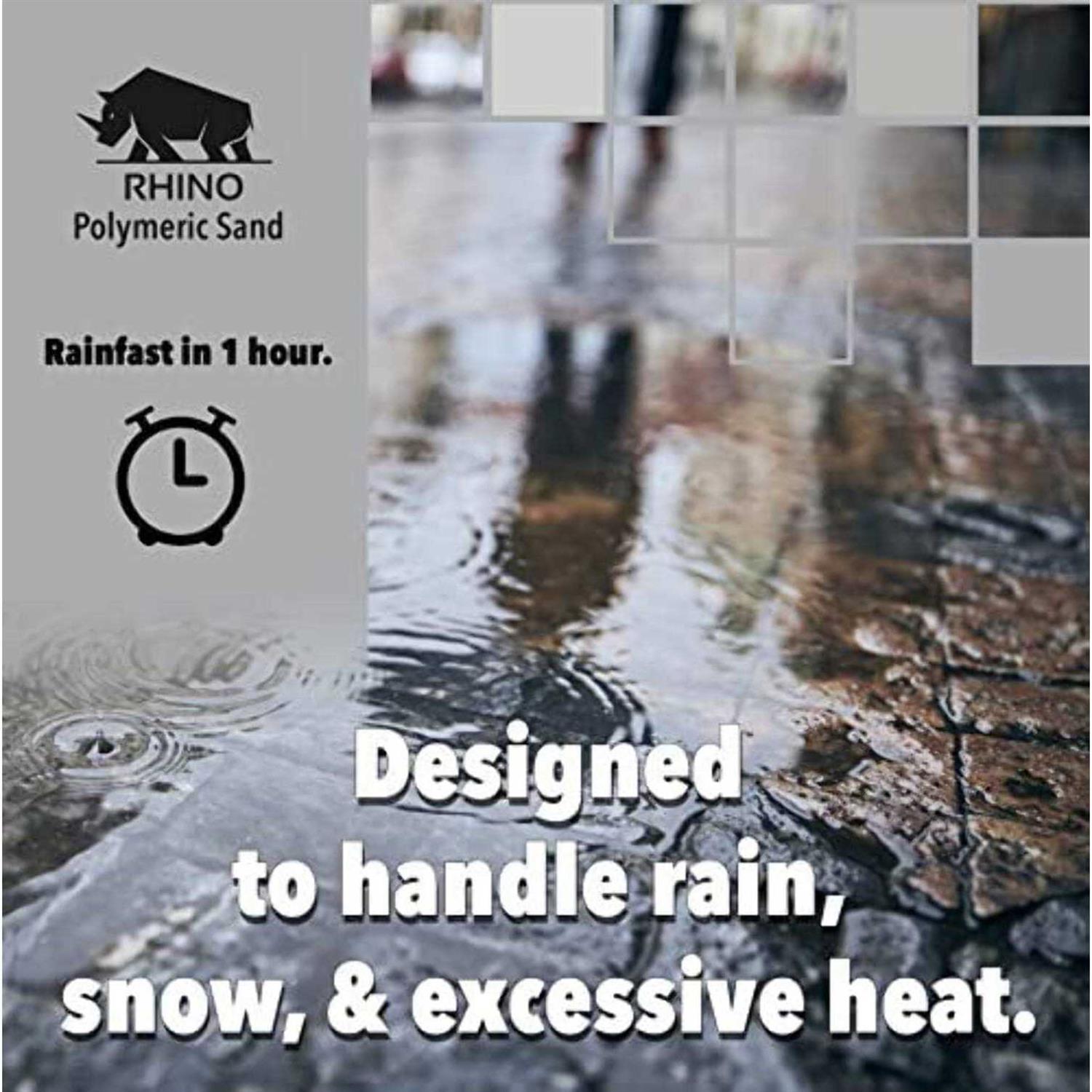 Rhino Power Bond Plus Polymeric Sand for Pavers and Stone Joints up to a Maximum of 2 inches - Image 4