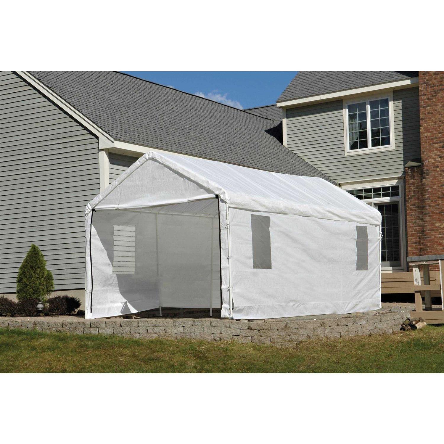 ShelterLogic Canopy Enclosure Kit with Windows