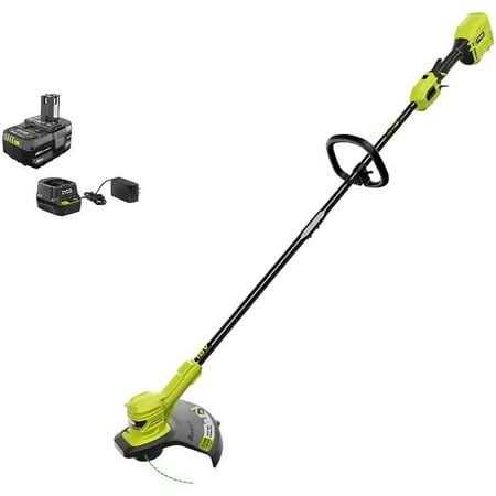 RYOBI ONE+ HP 18V Brushless 13 in. Cordless Battery String Trimmer with 4.0 Ah Battery and Charger - Image 3