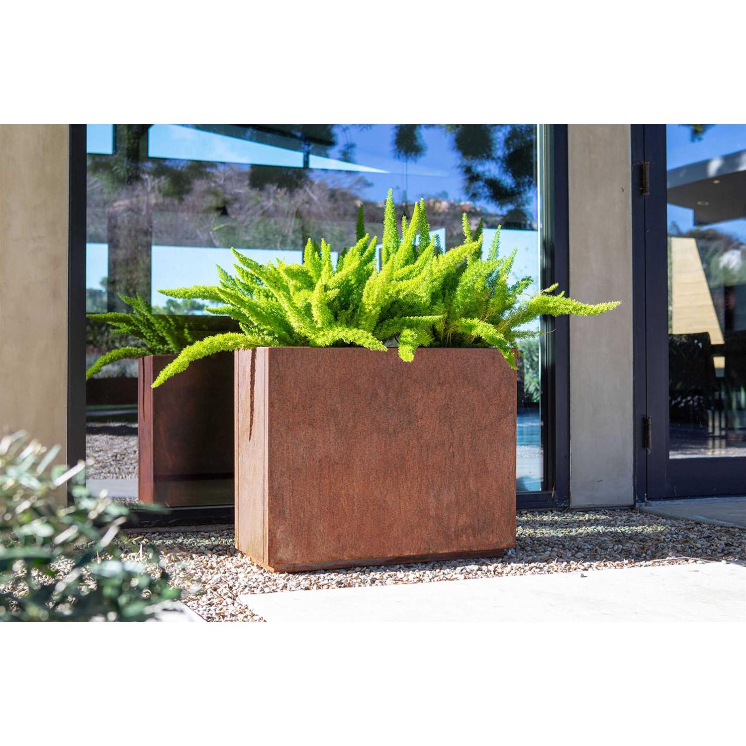 Veradek Corten Steel Span Planter - Image 2