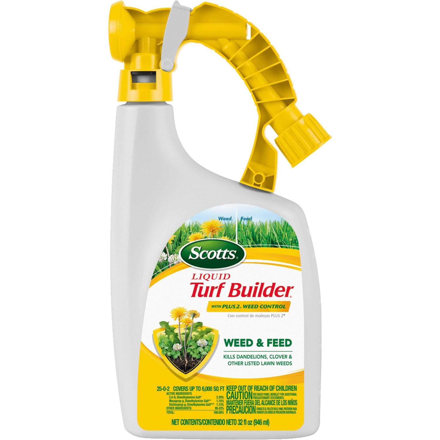 Scotts Liquid Turf Builder with Plus 2 Weed Control