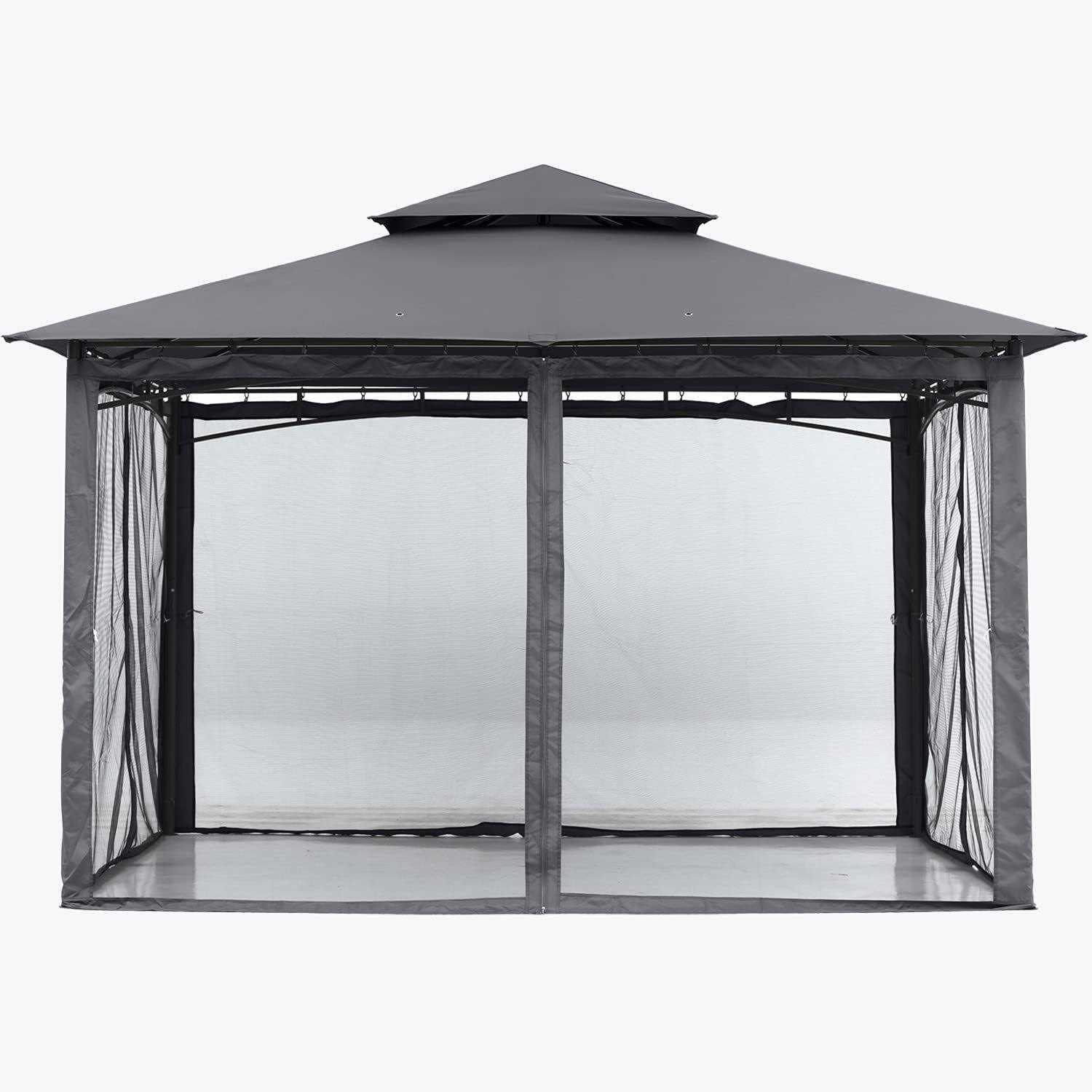 Sturdy Patio Gazebo 10 Ft x with Mosquito Netting by ABCCANOPY - Image 5