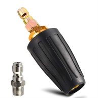 Wevove Pressure Washer Tips Turbo Nozzle Pressure Washer 3000 PSI Max Rotating Pressure Washer Nozzle with 2PCS 1/4&” Quick Connect for Cleaning Brick