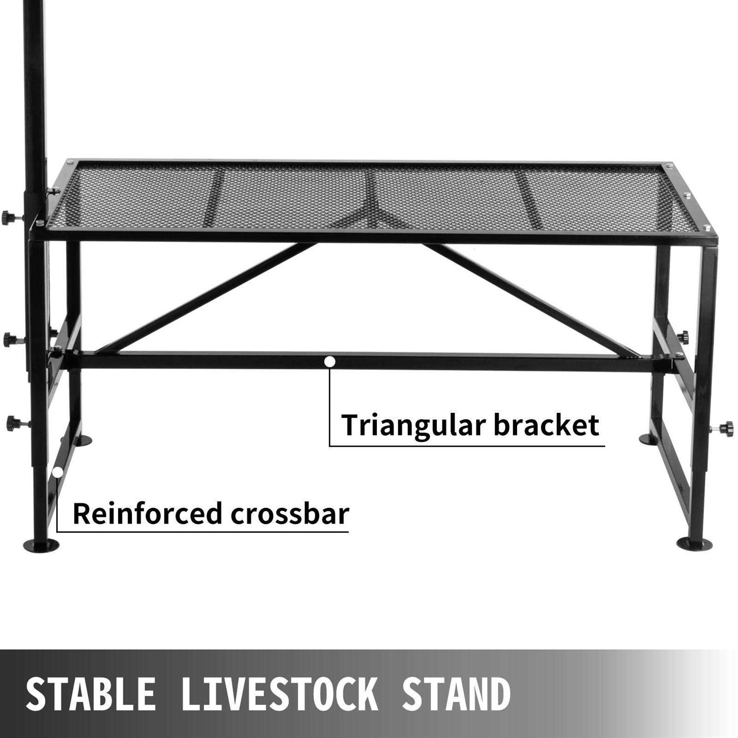 VEVOR Livestock Stand Trimming Stand 51×23 inches Livestock Trimming Stands for Goats YYZJJSCDLZ - Image 2