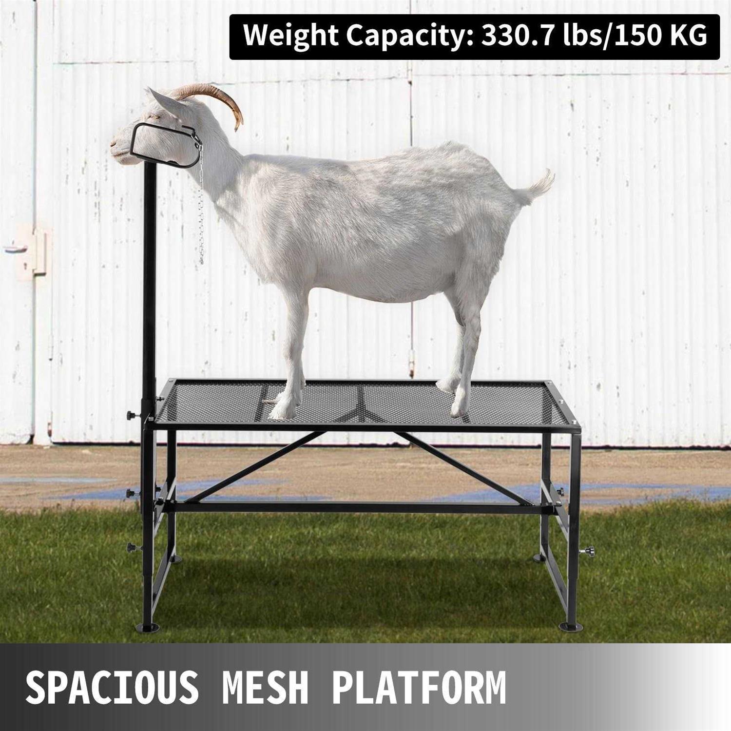 VEVOR Livestock Stand Trimming Stand 51×23 inches Livestock Trimming Stands for Goats YYZJJSCDLZ - Image 3