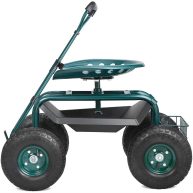 VEVOR Garden Rolling Wheels Gardening Stool for Planting