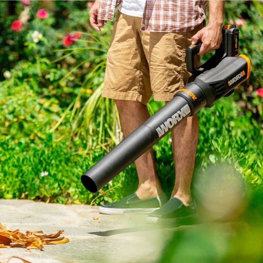 Worx WG547 20V Power Share Turbine Cordless Leaf Blower - Image 3