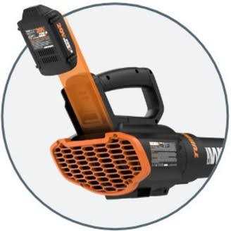 Worx WG547 20V Power Share Turbine Cordless Leaf Blower - Image 4