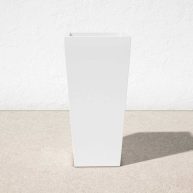 Robards Fiberglass Pot Planter Mercury Row