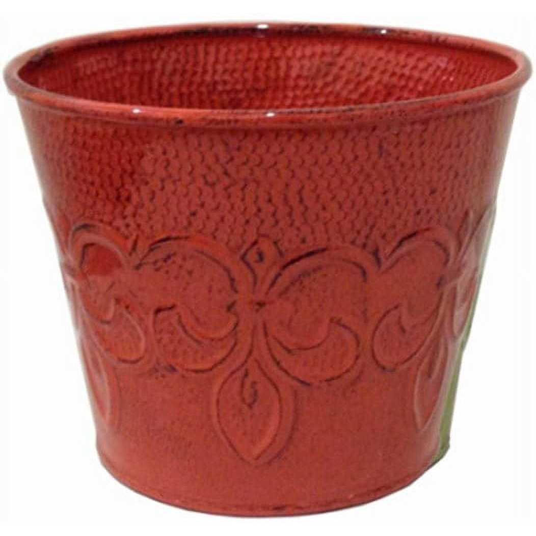 Robert Allen Fleur De Lis Planter-Cayenne MPT01889 - Image 4