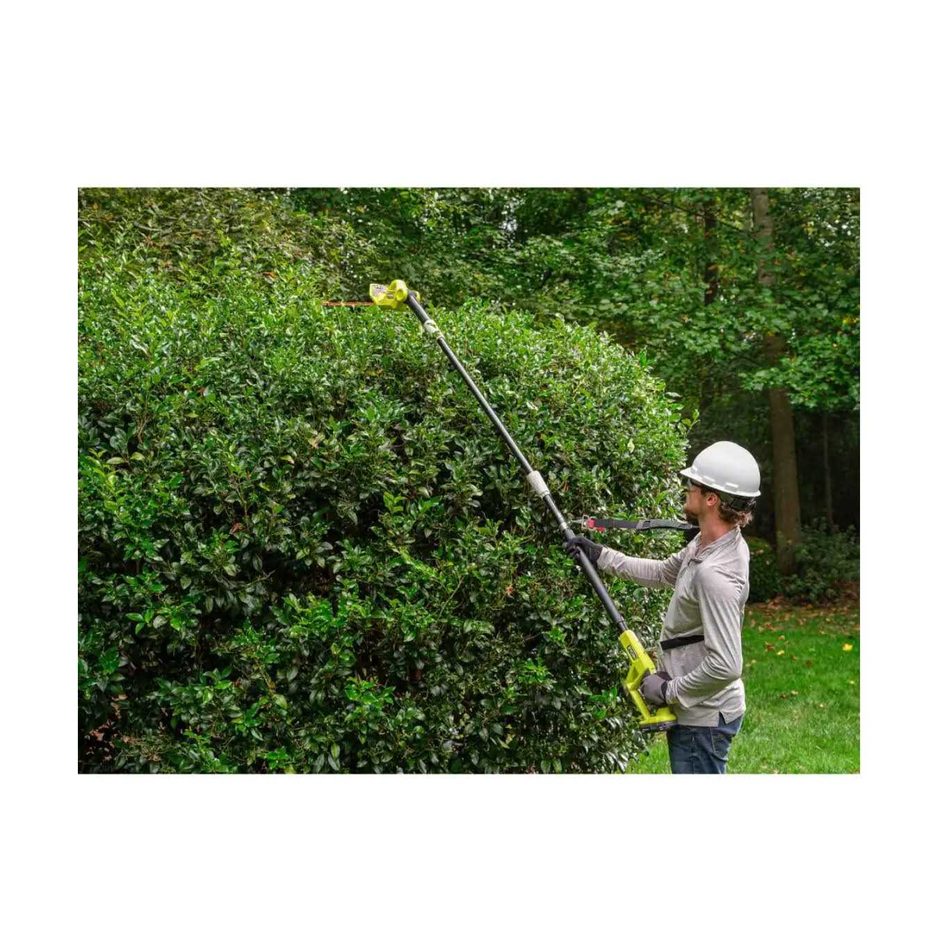 RYOBI ONE+ 18V 18in. Cordless Battery Pole Hedge Trimmer - Image 3