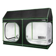 Vivosun R846 4×8 Grow Tent 96’x48’x72′ Roof Cube Tent with Observation Window and Floor Tray for Hydroponics Indoor Plant for VS4000/VSF4300