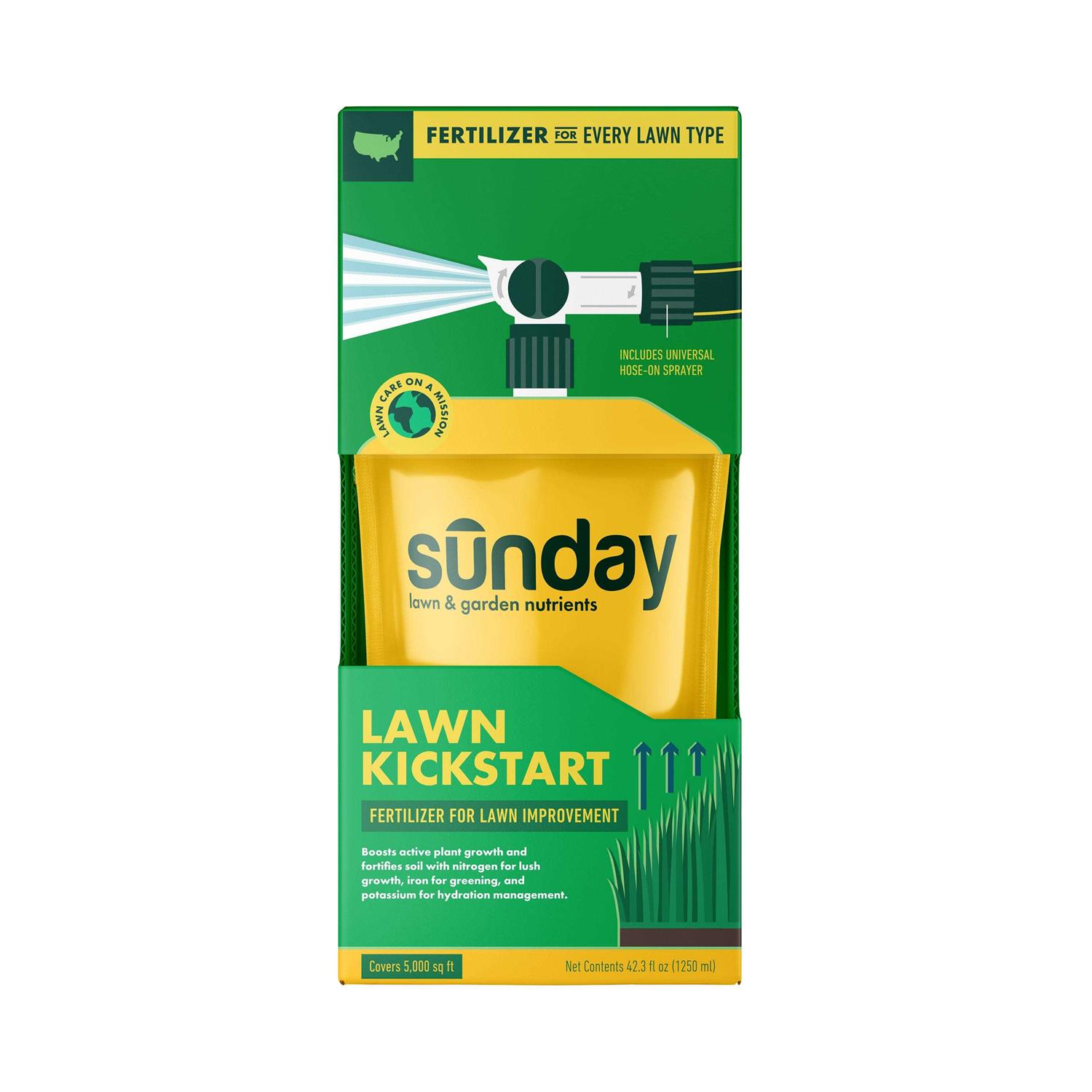 Sunday Lawn Kickstart Fertilizer Lawn