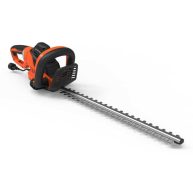 Yard Force 24 in. 6 Amp Corded Electric Hedge Trimmer with Rotating Handle with Bonus PPE Kit