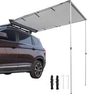 Vevor Car Side Awning Pull-Out Retractable Vehicle Awning Waterproof Uv50+