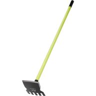 Rogue Hoe F70HR54-5FH Rogue Hoe 7 Hoe/Rake with 54 Fiberglass Handle