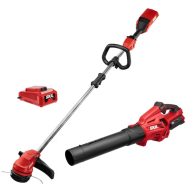 SKIL PWR CORE 40-volt Cordless Battery String Trimmer and Leaf Blower Combo Kit