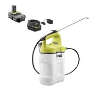 RYOBI ONE+ 18V Cordless Battery 2 Gal. Chemical Sprayer with 2.0 Ah Battery and Charger