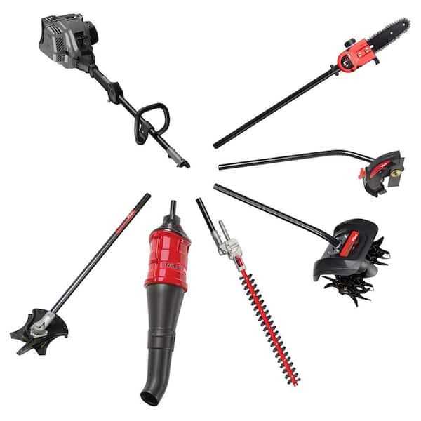 Trimmer Plus TPB720 Brushcutter with J-Handle for Attachment Capable String, Red - Image 3