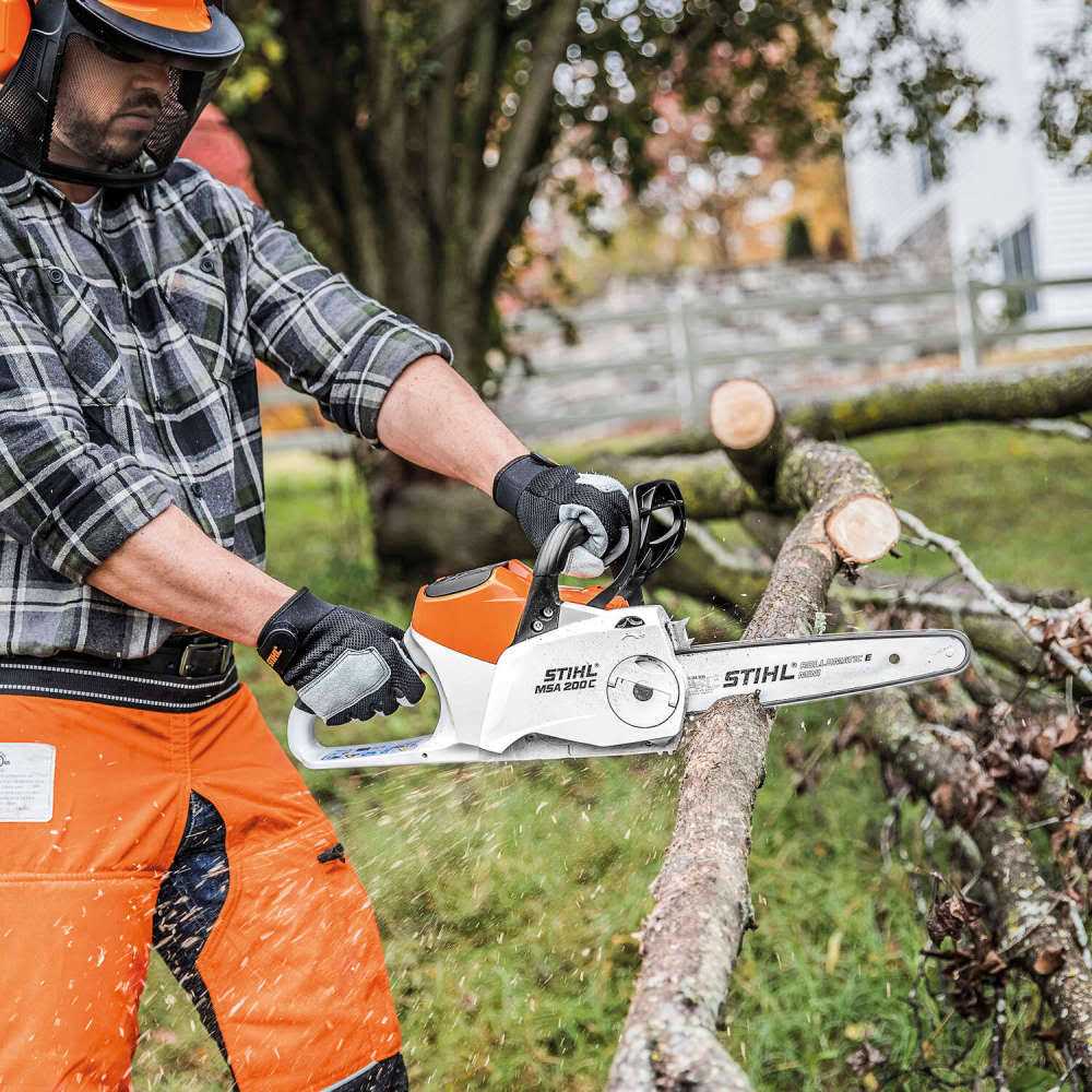 Stihl MSA 200 C-BQ Battery Chainsaw - Image 5