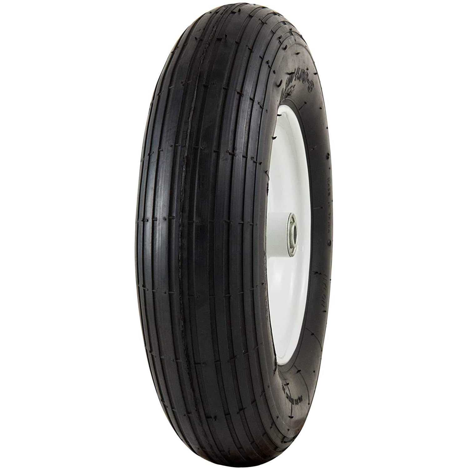 Universal Fit Flat Free Wheelbarrow Tire
