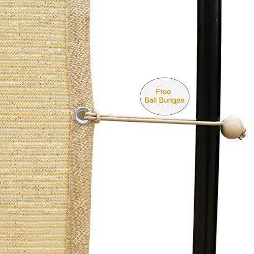 Shatex 90% Shade Fabric Sun Shade Cloth with Grommets for Pergola Cover Canopy - Image 4