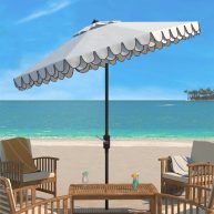 Safavieh Elegant Valance Umbrella