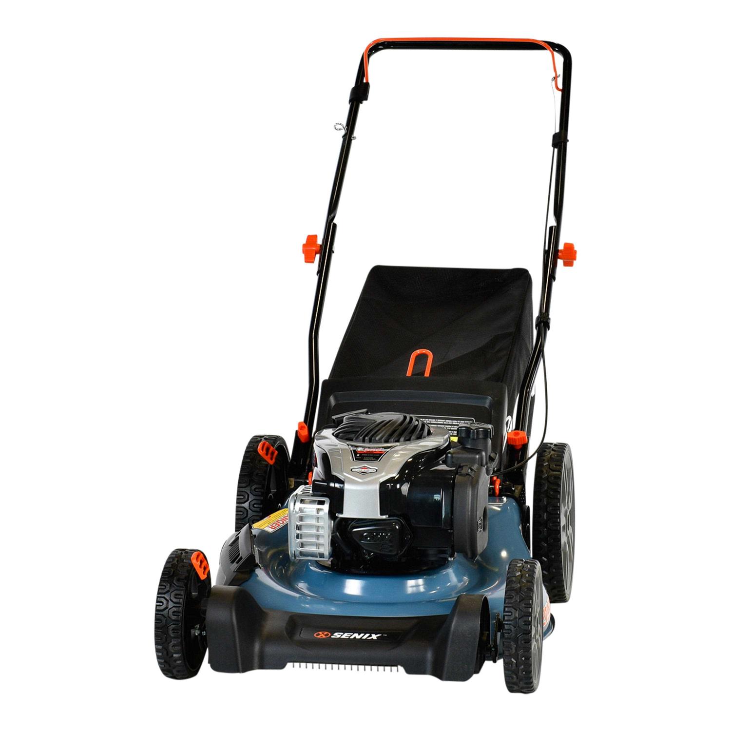 Senix 21 In. 140cc 4-Cycle Gas Powered Push Lawn Mower - Image 2
