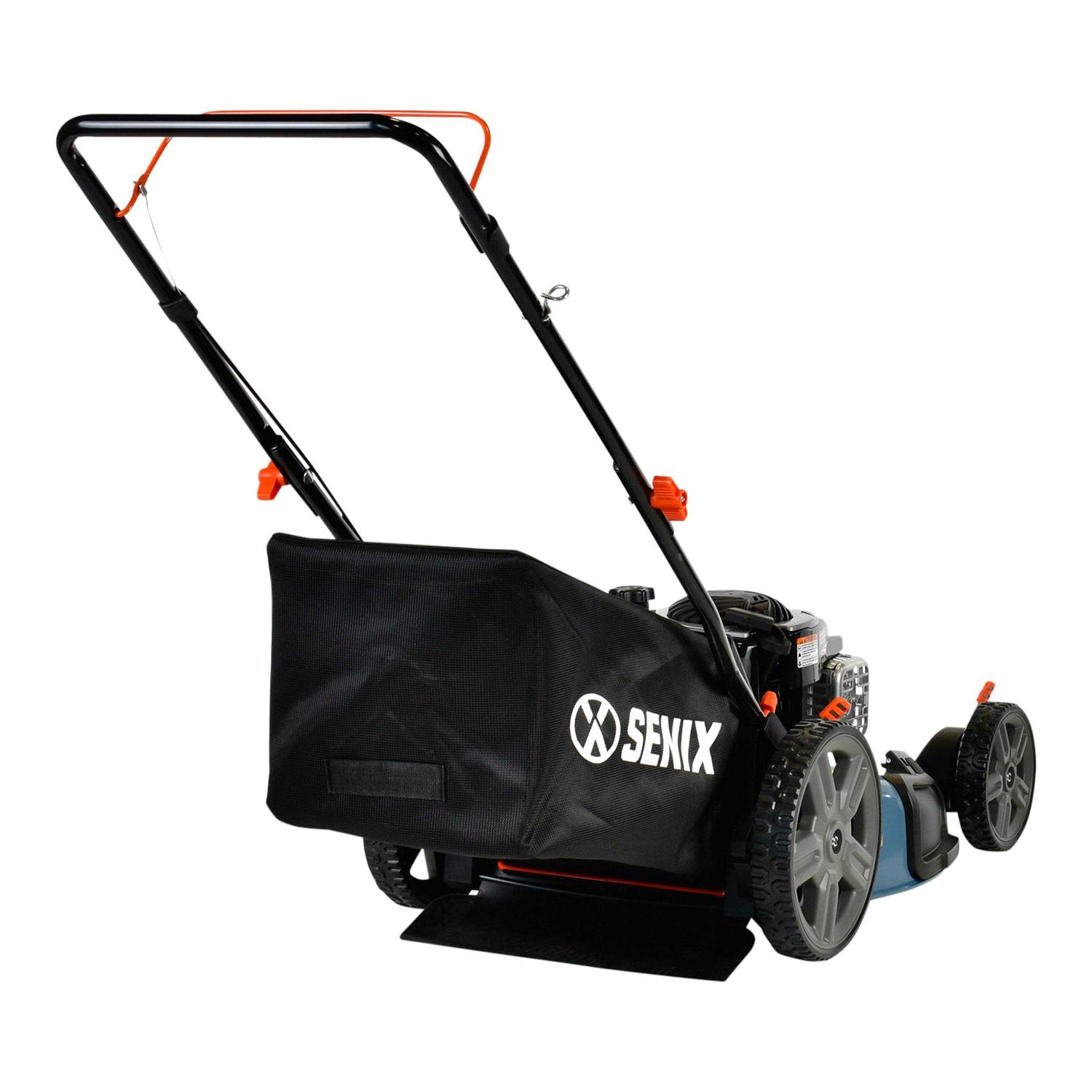 Senix 21 In. 140cc 4-Cycle Gas Powered Push Lawn Mower - Image 5
