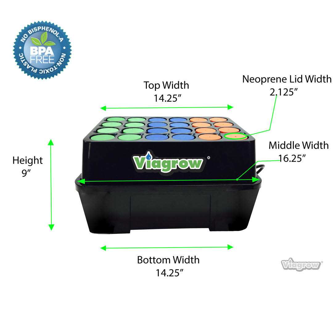 Viagrow 24 Site Aeroponic Clone Machine - Image 3