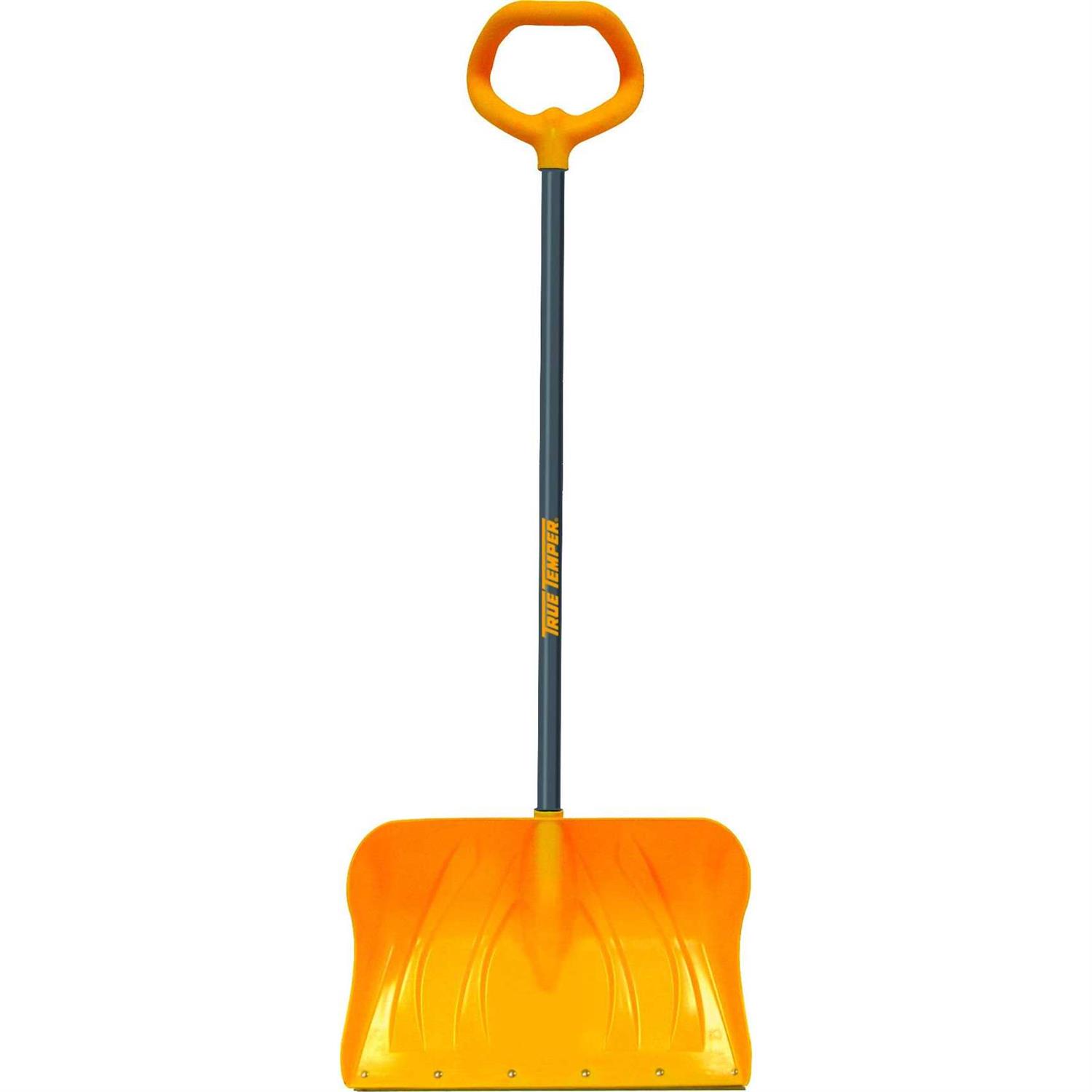 True Temper 19in Snow Shovel Poly Combo with Versa Grip 1651200