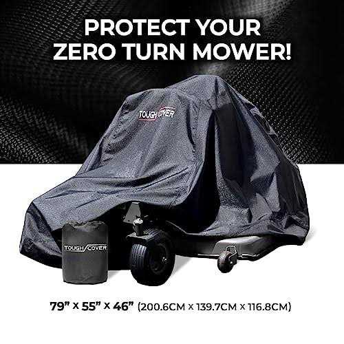 Tough Cover Zero-Turn Mower Cover Heavy Duty Basic Edition - Image 2
