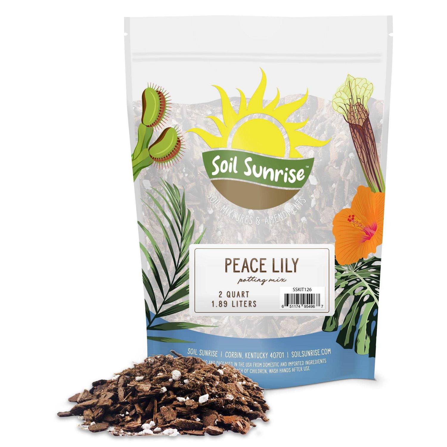 Soil Sunrise Peace Lily Potting Soil Mix