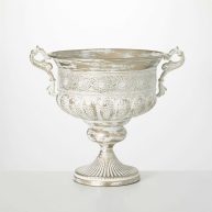 Sullivans Vintage Metal Golden Urn