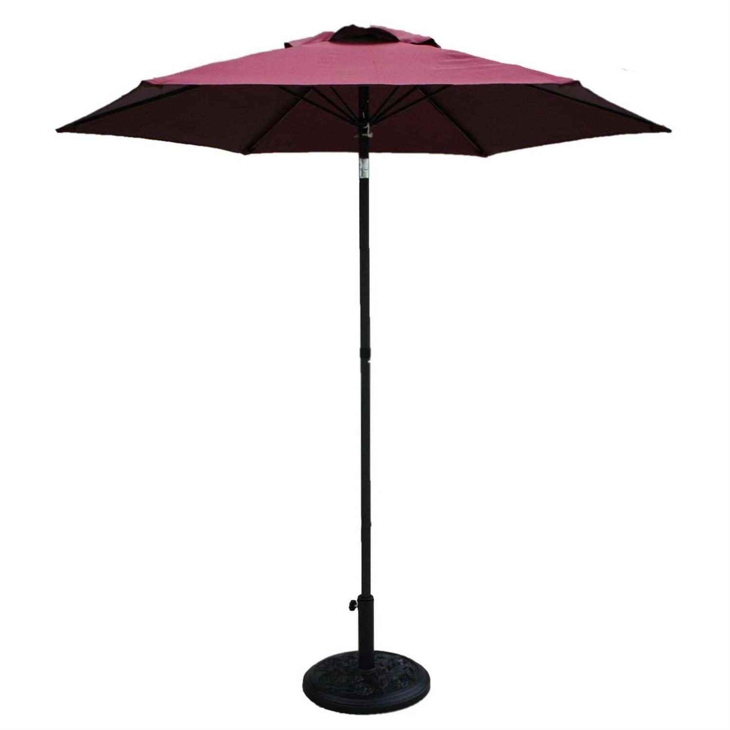 S4O Deluxe Patio Umbrella Base with Rose Design Base 92837 - Image 2